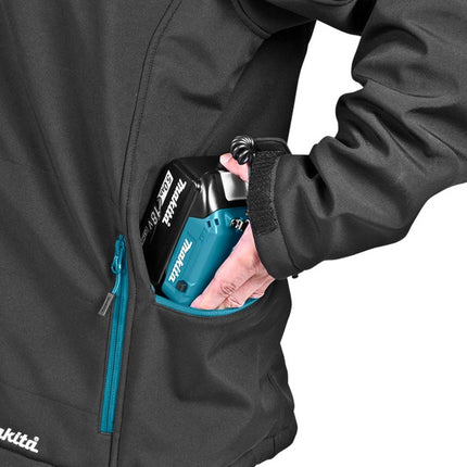 Makita DCJ205ZM Verwarmde Werkjas Maat 14,4V/18V Verwarmd