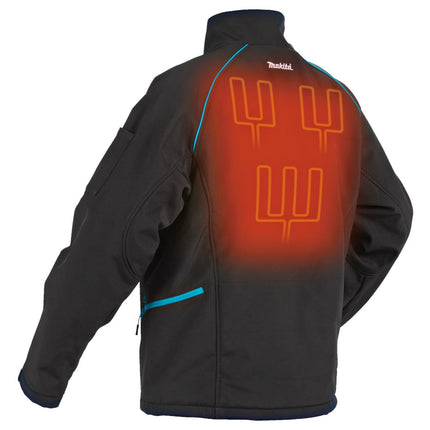 Makita DCJ205ZS Verwarmde Jas S
