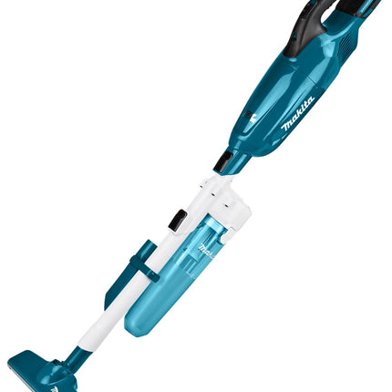 Makita DCL280FZC 18V Steelstofzuiger Blauw