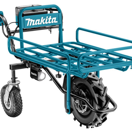 Makita DCU180ZX1 18V Kruiwagen met Rek zonder Tilbelasting