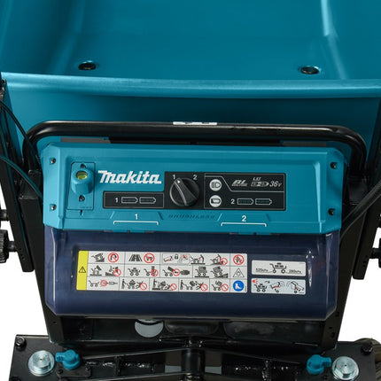 MAKITA DCU603Z KRUIWAGEN 2X18V          MET BAK