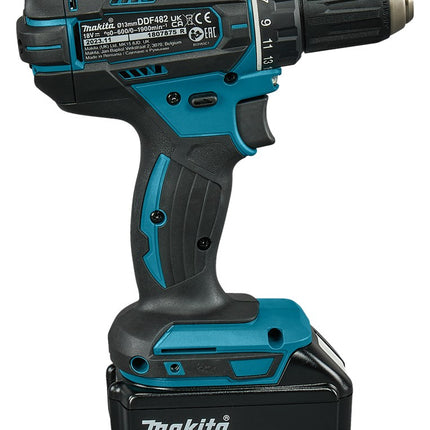 MAKITA DDF482SFE BOOR/SCHROEFMACHINE 18V- 3,0 AH (2 ST)