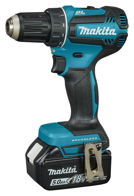 MAKITA DDF485RTJ BOOR/SCHROEFMACHINE 18V5,0 AH ACCU (2 ST)