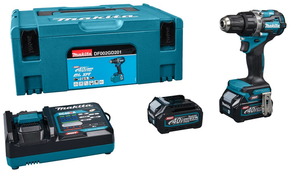 Makita DF002GD201 40V Max Boor- Schroefmachine