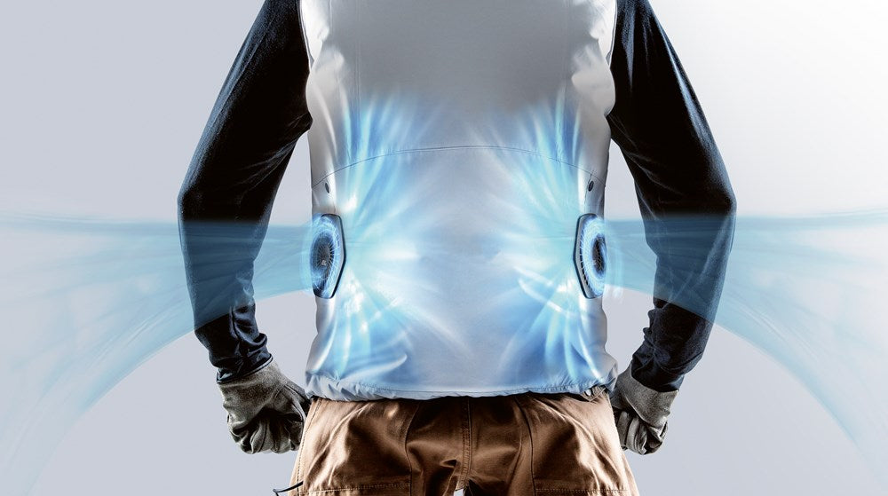 Makita DFV210ZXL Geventileerd Vest XL