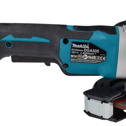 Makita DGA505Z 18V Haakse Slijper 125 mm