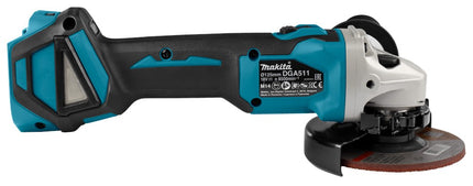 Makita DGA511ZJ 18V Haakse Slijper 125mm