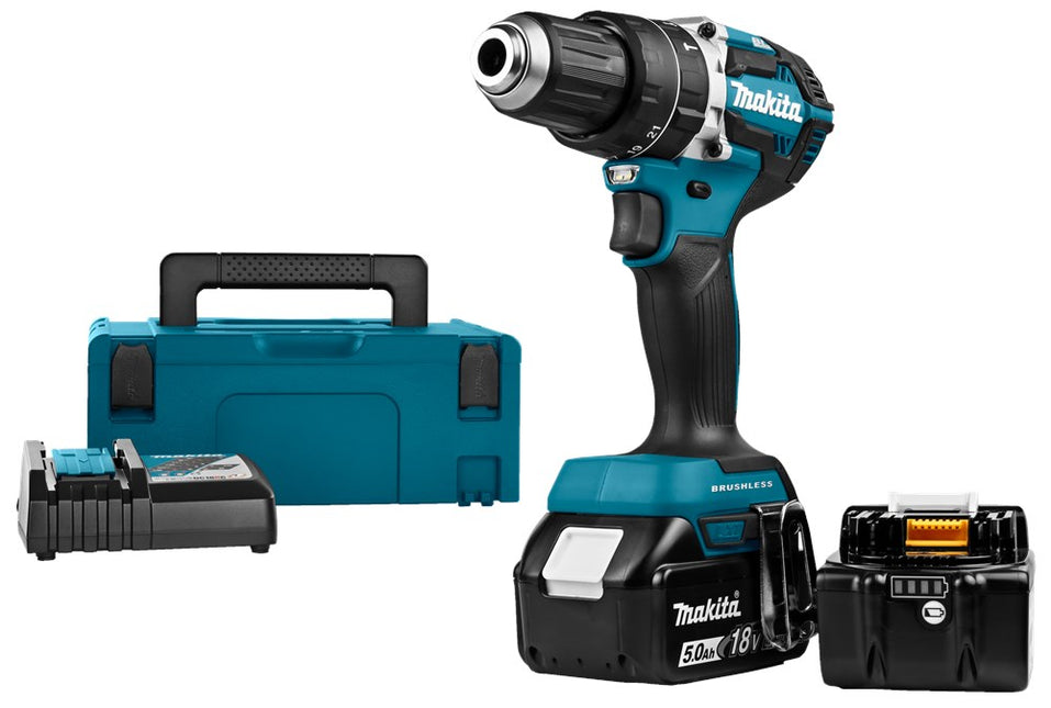 Makita DHP484RTJ 18V Klopboor Schroefmachine