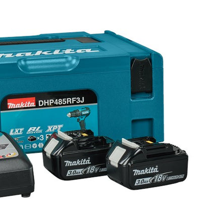 MAKITA DHP485RF3J KLOPBOORSCHROEFMACHINE3,0 AH ACCU (3 ST)