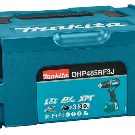 MAKITA DHP485RF3J KLOPBOORSCHROEFMACHINE3,0 AH ACCU (3 ST)