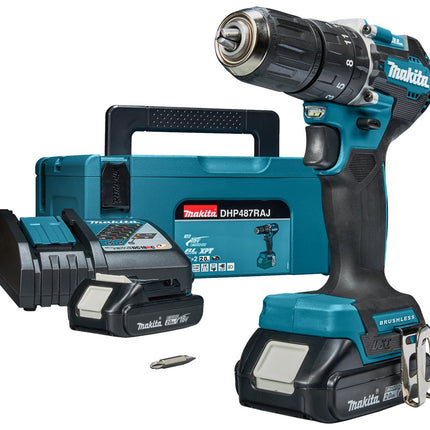 MAKITA DHP487RAJ KLOPBOOR/SCHROEFMACHINE18V