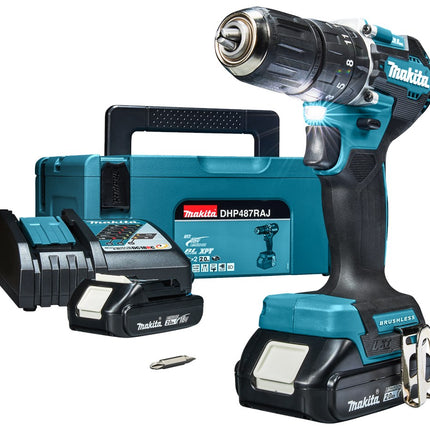 MAKITA DHP487RAJ KLOPBOOR/SCHROEFMACHINE18V