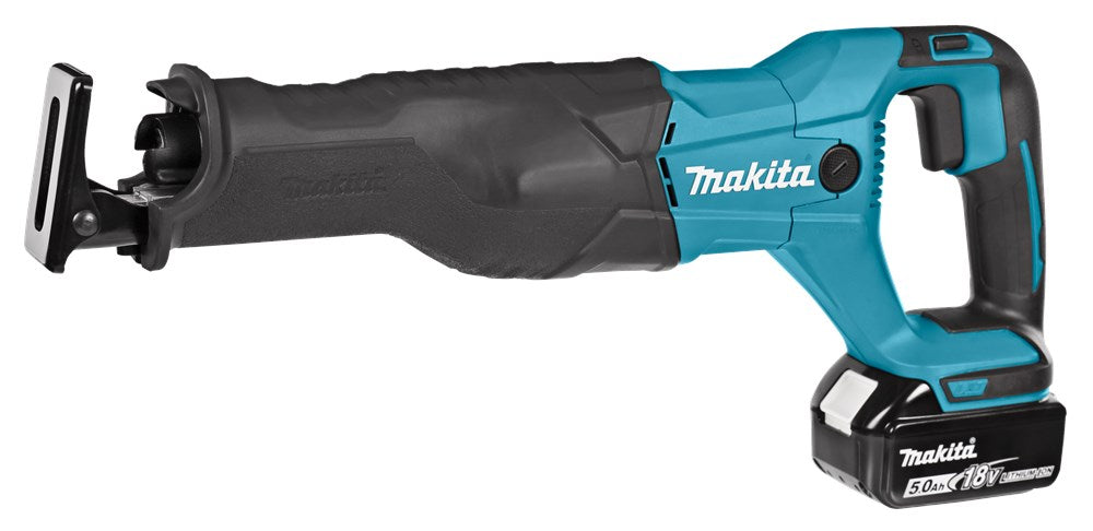 Makita DJR186RTE 18V Reciprozaag 18V met 2X 5.0Ah Accu's en Koffer