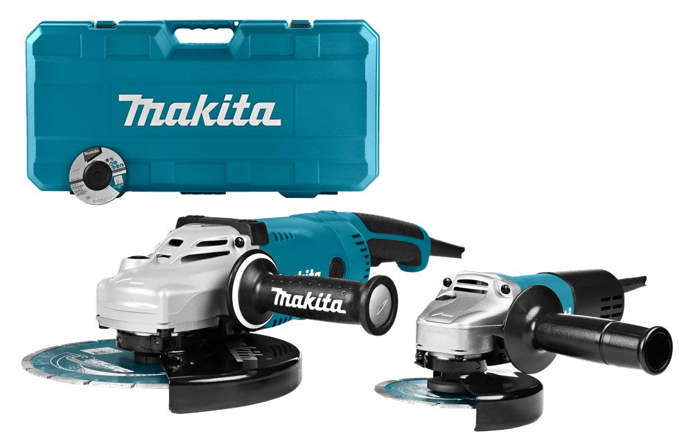 Makita DK0054X1 230V Haakse Slijperset 125 230 mm