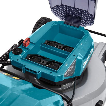 Afbeelding Makita lxt 2x18 v accu grasmaaier 53 cm