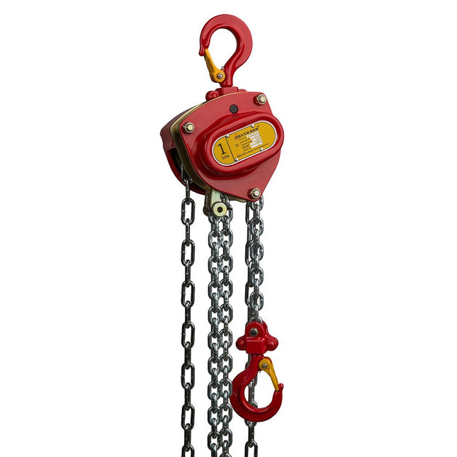 Delta Red Premium Hankettingtakel 1 ton - DR.0.04101003
