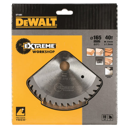 DeWALT Cirkelzaagblad DT1091