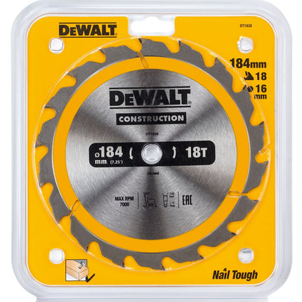 DeWALT Cirkelzaagblad DT1938