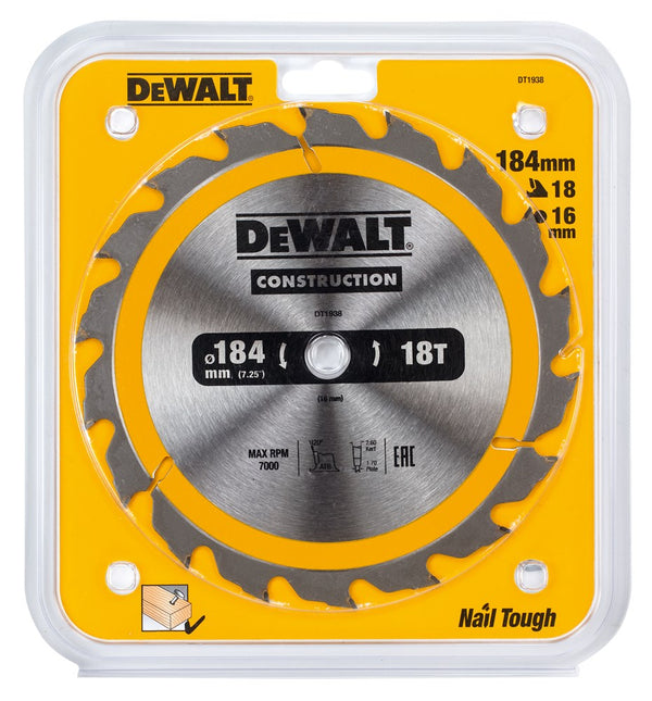 DeWALT Cirkelzaagblad DT1938