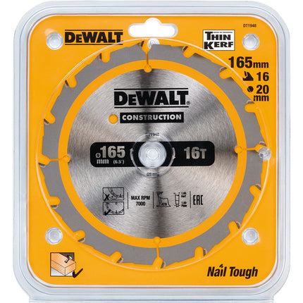 DeWALT Cirkelzaagblad DT1948