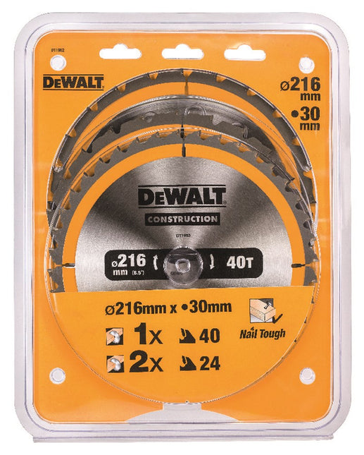 DeWALT Cirkelzaagbladset DT1962