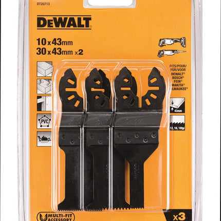 DeWALT Zaagbladenset 3-delig DT20713