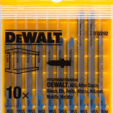DeWALT Decoupeerzaagbladenset DT2292