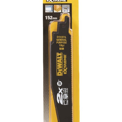 DeWALT Reciprozaagblad 2x bim DT2301L