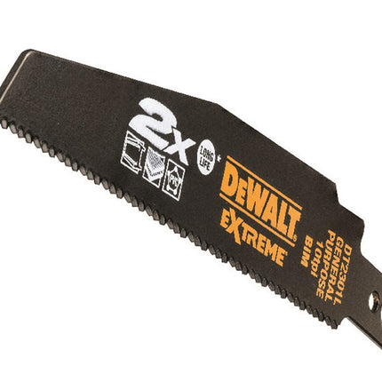 DeWALT Reciprozaagblad 2x bim DT2301L