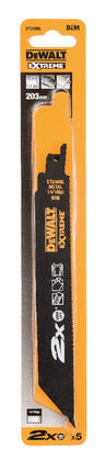 DeWALT Reciprozaagblad 2x bim 203x2,5mm medium metalen profielen DT2408L