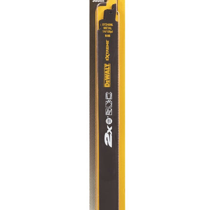DeWALT Reciprozaagblad 2x bim 305x2,0mm dunne metalen profielen DT2409L