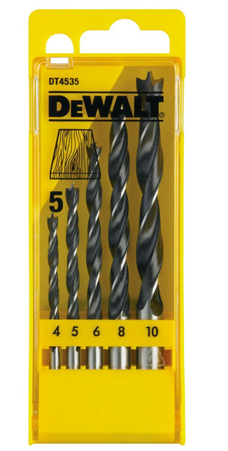 DeWALT Spiraalborenset hout DT4535