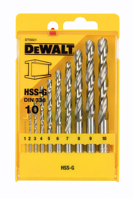 DeWALT Spiraalborenset metaal DT5921