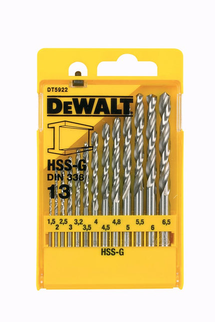 DeWALT Spiraalborenset metaal DT5922