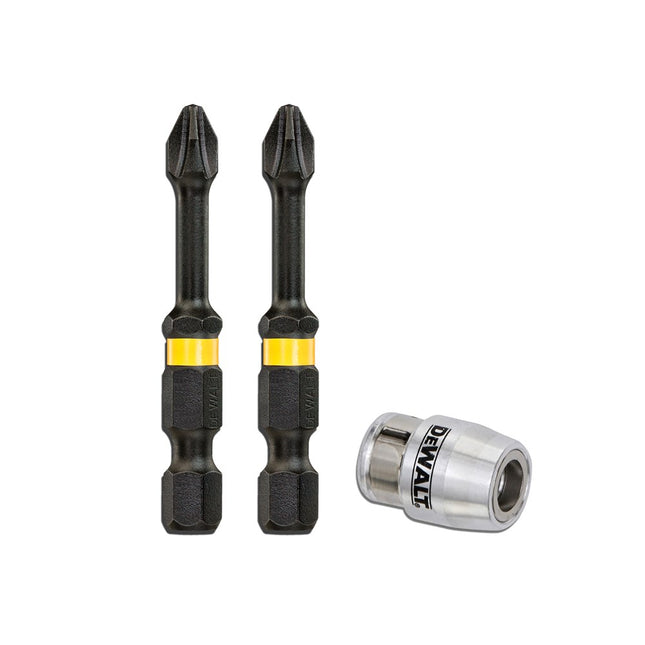 DeWALT Impact torsion 2xph2 50mm + 1"maglock DT70536T