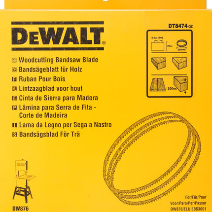 DeWALT Lint-, bandzaag DT8474