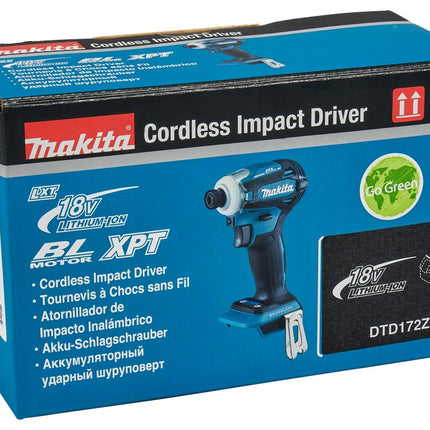 Makita DTD172Z 18V Slagschroevendraaier 18V In Doos