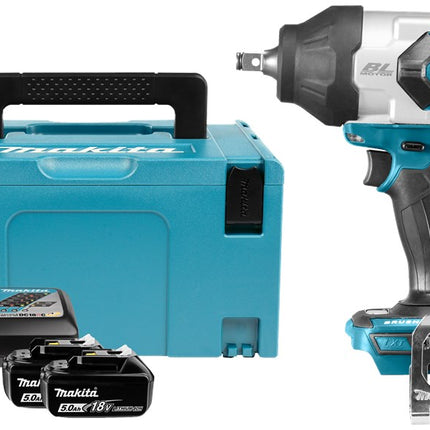 Afbeelding Makita 18 v slagmoersleutel DTW1002RTJ