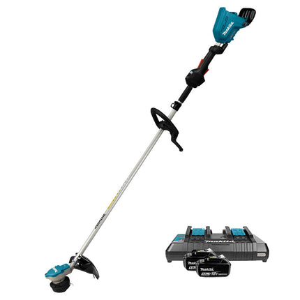Afbeelding Makita lxt 2x18 v bosmaaier d-greep DUR368LPT2