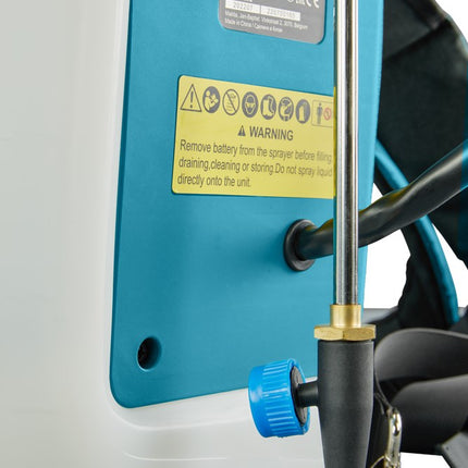 Makita DUS108Z LXT 18V Ruggedragen Drukspuit 10 Liter