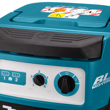 Makita DVC155LZX2 2X18V Stofzuiger Nat en Droog