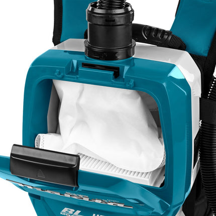 Makita DVC261TX22 2X18V Rugstofzuiger voor Schoonmaak