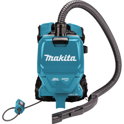 Makita DVC261ZX22 2X18V Rugstofzuiger voor Schoonmaak