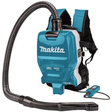 Makita DVC261ZX22 2X18V Rugstofzuiger voor Schoonmaak