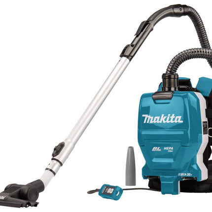 Makita DVC261ZX22 2X18V Rugstofzuiger voor Schoonmaak