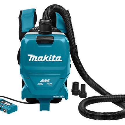 Makita DVC265ZXU 2X18V Rugstofzuiger