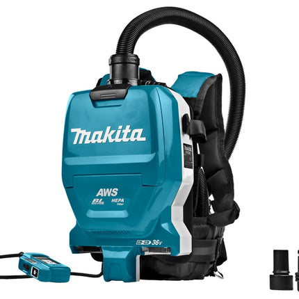 Makita DVC265ZXU 2X18V Rugstofzuiger