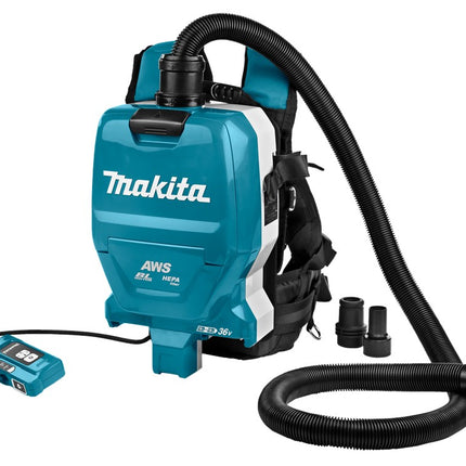 Makita DVC265ZXU 2X18V Rugstofzuiger