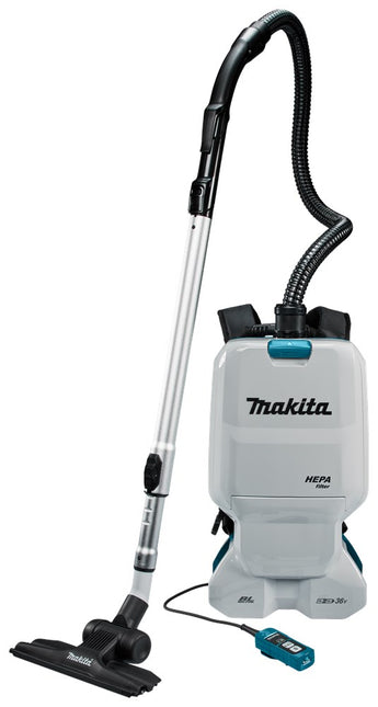 Makita DVC660PT2 2X18V Rugstofzuiger voor Schoonmaak