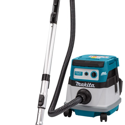 Makita DVC865LZX3 2X18V Stofzuiger AWS Droog en Nat